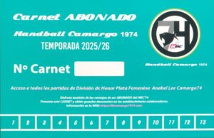 Carnet de abonado 2025-2026